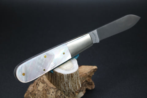 Cooper Cutlery 69GB White Pearl Barlow New York Knife Co.