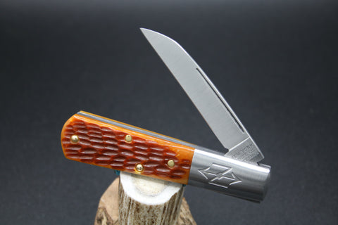 Cooper Cutlery New York Knife Company M1506W-HJB Honey Jigged Bone Barlow.