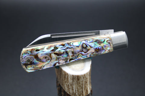 Cooper Cutlery Abalone Pearl Dollar Knife