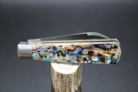 Cooper Cutlery Abalone Pearl Dollar Knife