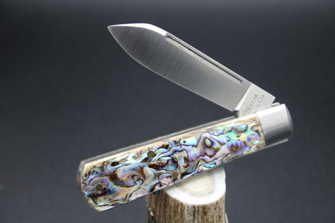 Cooper Cutlery Abalone Pearl Dollar Knife