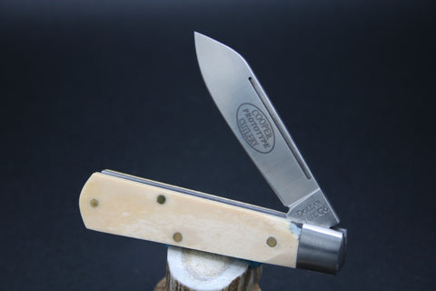 Cooper Cutlery Special Mammoth Ivory Dollar Knife.