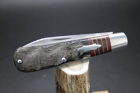 Todd Davison # 2800 Gorgeous Ram Horn Striper Knife