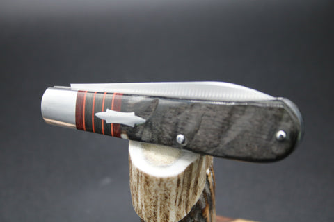 Todd Davison # 2800 Gorgeous Ram Horn Striper Knife