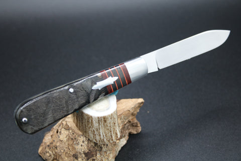 Todd Davison # 2800 Gorgeous Ram Horn Striper Knife