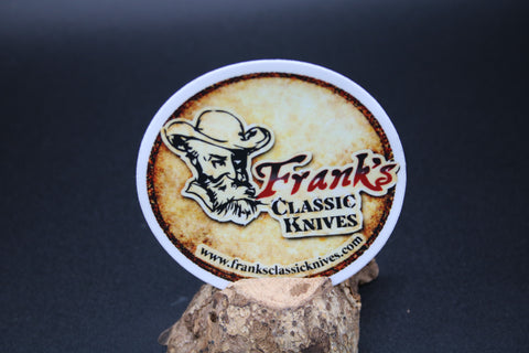 Cooper Cutlery 7219TS Aged Tobacco Stake Razor Trapper With Moon Shield.