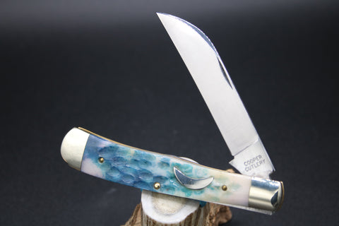 Cooper Cutlery 5219 PBHS Blue Moon Jig Bone Trapper