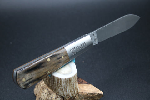 Cooper Cutlery Schatt & Morgan Buffalo Horn Fossil Barlow.