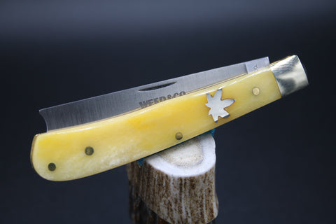 Cooper Cutlery 5119YCBZ Weed & Co Yellow Camel Smooth Bone. Less than 50 Made.