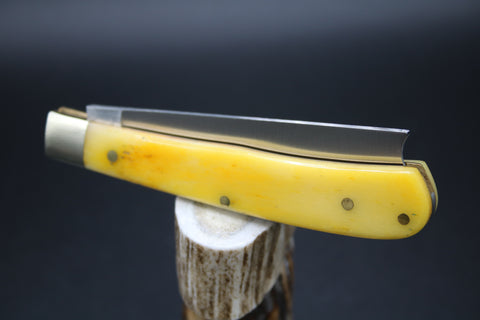 Cooper Cutlery 5119YCBZ Weed & Co Yellow Camel Smooth Bone. Less than 50 Made.