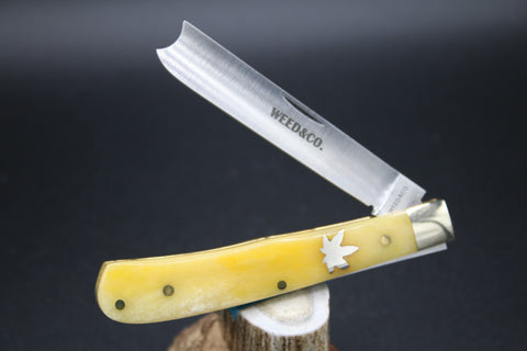 Cooper Cutlery 5119YCBZ Weed & Co Yellow Camel Smooth Bone. Less than 50 Made.