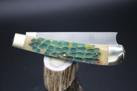 Cooper Cutlery 5119WJBZ Weed & Co Walnut Green Jigged Bone.