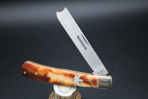 Cooper Cutlery 5119BUCBZ Weed & Co Brown Smooth Camel Bone.