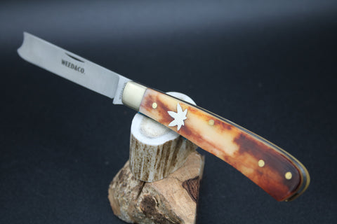 Cooper Cutlery 5119BUCBZ Weed & Co Brown Smooth Camel Bone.