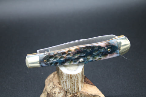 Cooper Cutlery 5219PPBJB Weed & Co Paw Paw Blue Jig Bone Trapper. Less than 50 Made in 2021
