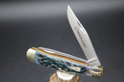 Cooper Cutlery 5219PPBJB Weed & Co Paw Paw Blue Jig Bone Trapper. Less than 50 Made in 2021