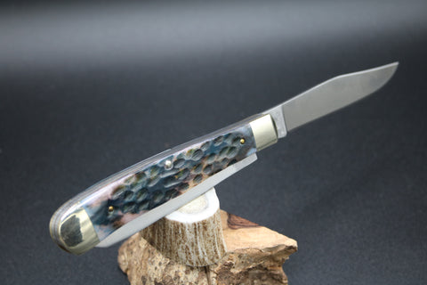 Cooper Cutlery 5219PPBJB Weed & Co Paw Paw Blue Jig Bone Trapper. Less than 50 Made in 2021