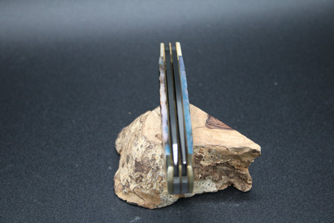 Cooper Cutlery 5219PPBJB Weed & Co Paw Paw Blue Jig Bone Trapper. Less than 50 Made in 2021