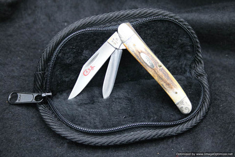 Case Knives (Vintage) XX USA Two Dot 52087 Beautiful Stag.  #17 .