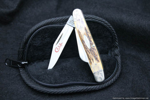 Case Knives (Vintage) XX USA Two Dot 5347 Beautiful Stag. #17