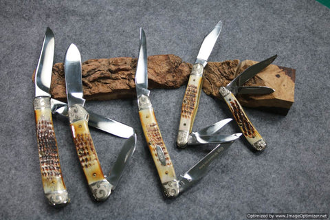 Case Knives (Vintage) The 1983 Second Cut Series Set. Beautiful Second Cut Stag... #16