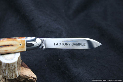 Case Classic 3091 White Stag Whittler. FACTORY SAMPLE. 1 of 5.