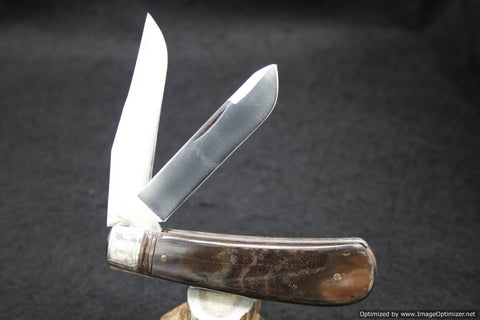 Tuna Valley Cutlery Mammoth Bark Ivory Sway Belly Trapper.
