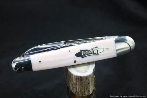 Case Classic 83091 Genuine Pink Lip Pearl Prototype 1 of 3 Jim Parker Collection. #66