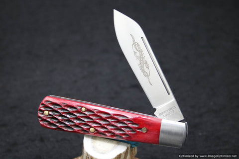 Cooper Cutlery Beaver Falls Red Jigged Bone.