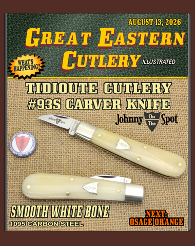 GEC # 930126 SMALL Wood Chipper Smooth White Bone