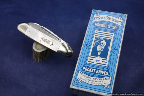 Case Classic 394 Genuine Pearl Gunboat XXX Prototype. Rare.
