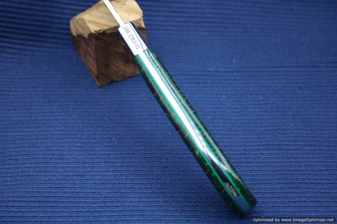 Jim Craig Exotic Green Pine Cone Handled Fixed Blade. #1844