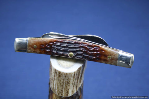 Case Knives (Vintage) 64052 Case XX USA, Transition 1980/1981 Medium Congress.