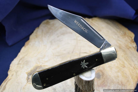 Schatt & Morgan First Run--Weed & Company Hardware Store and Cutlery Buffalo Horn  German Hunter.