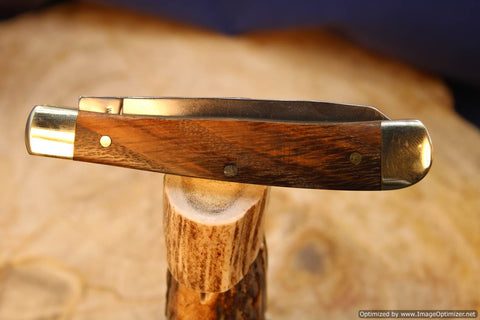 Cooper Cutlery 7219OC Weed & Co Connoisseur Ohio Chestnut Wood Trapper. 50 Made in 2021