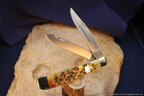 Cooper Cutlery 5219 Walnut Green Jig Bone Weed & Co Connoisseur 50 Made in 2021