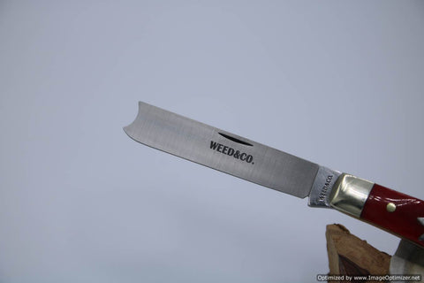 Cooper Cutlery 5119RCBZ Weed & Co Red Camel Smooth Bone. Less than 50 Made.