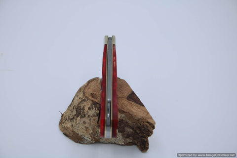 Cooper Cutlery 5119RJBZ Weed & Co Antique Red Jigged Bone.