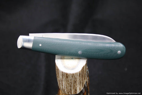 Todd Davison Custom Green G-10.  #1001