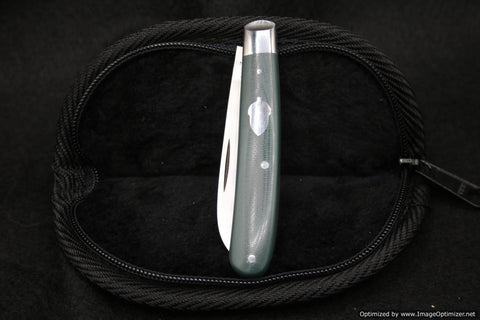 Todd Davison Custom Green G-10.  #1001