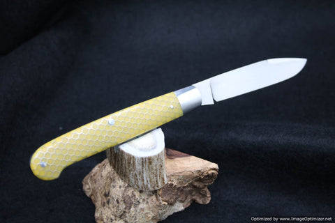 Todd Davison Custom Yellow C-Tek Folder. #1177