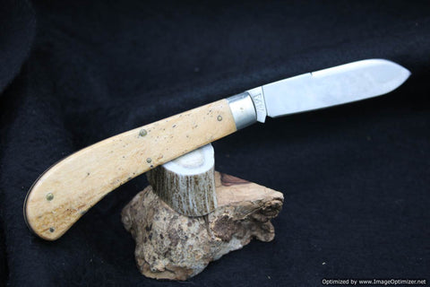 Schatt & Morgan Select 031288 File and Wire Kentucky Shiner. 1 of 2 Mammoth Ivory Prototype