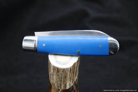 Todd Davison Blue G-10 Folder. #1620